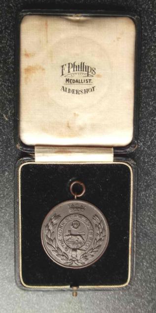 British Army York and Lancs Shooting Medal 1933 - 34