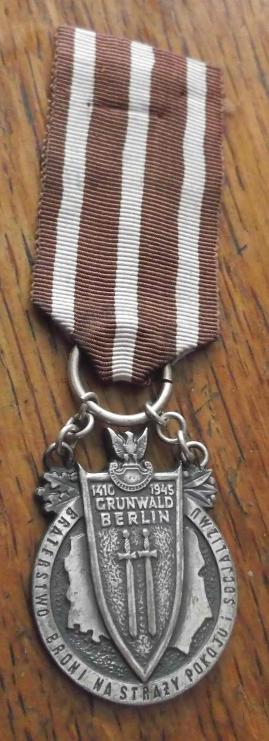 Poland Republic Brotherhood in Arms Grunwald Berlin Polish Commemorative Medal