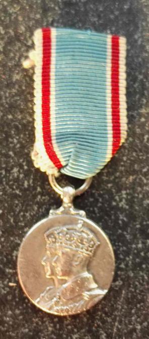 King George VI Coronation Medal Miniature