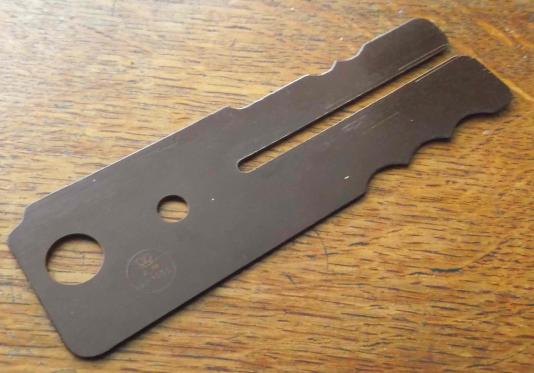 RAF Bakelite Economy Button Stick 1952