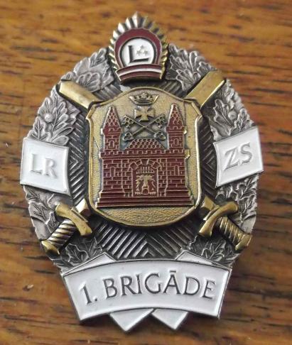 Latvian Army Unit Badge - Obsolete