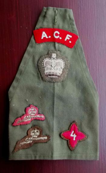 Vintage Army Cadet Force Brassard EIIR