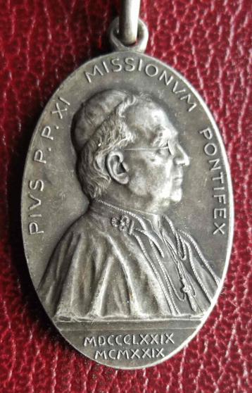 Pope Pius XI St Theresa Medal 1929