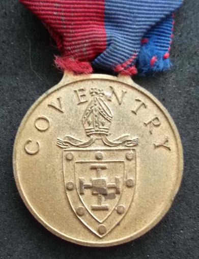 Church Lads Brigade Medal Coventry 1968