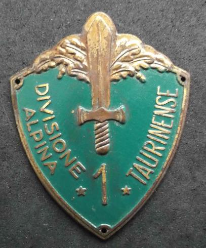 Italy Army WW2 Alpine Troops Armshield