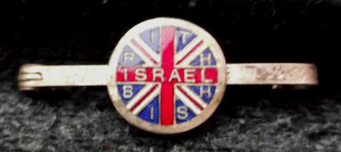 The British Israel World Federation (BIWF)  Members Tie Pin Badge