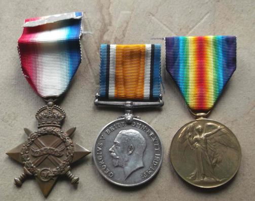 South Africa Medal Group WW1 Officer 1914-15 Trio South African Service Corps