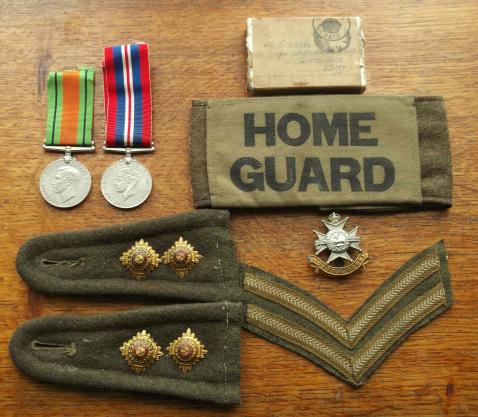 British Army Home Guard Lot Notts and Derby