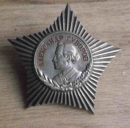 USSR Order of Suvorov Class 3 - Quality Tailors Copy