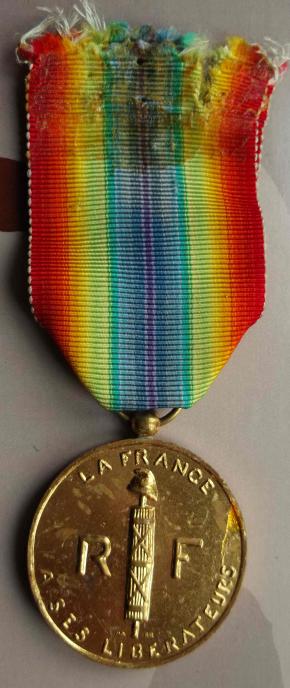 French Liberated France Medal