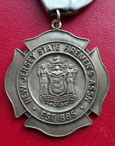 US Fire Brigade Convention Medal NJ 1981