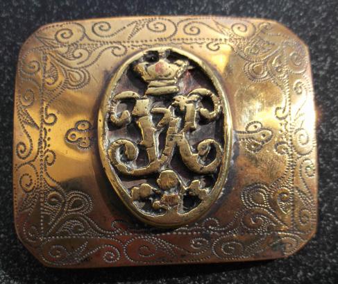 Victorian Belt Buckle similar to Canadian Militia