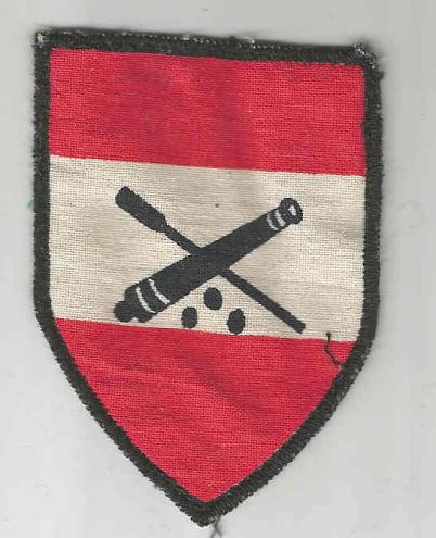 Austria Federal Army Artillery Patch