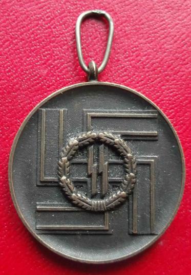 German WW2 SS 8 Year Long Service Medal Third Reich