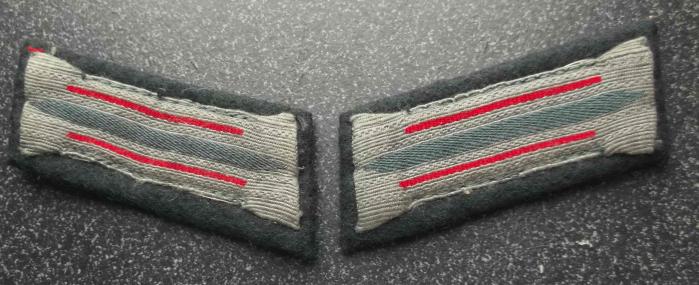 German Artillery Collar Patches Pair WW2