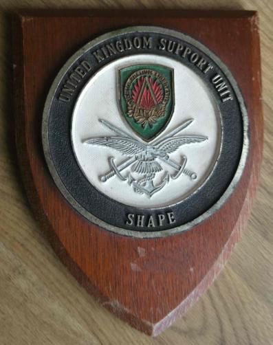 Supreme Headquarters Allied Powers Europe (SHAPE) Plaque