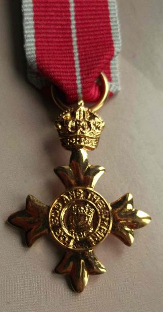 OBE Miniature Medal - Military