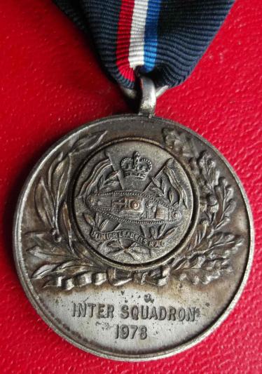 British Army Junior Leaders Hockey Medal