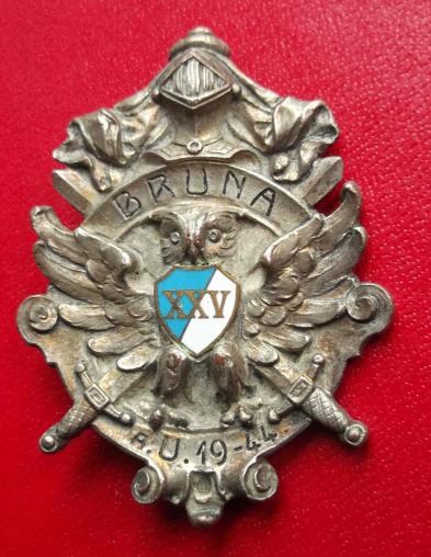 German Bruna Badge - Brno Commemorative