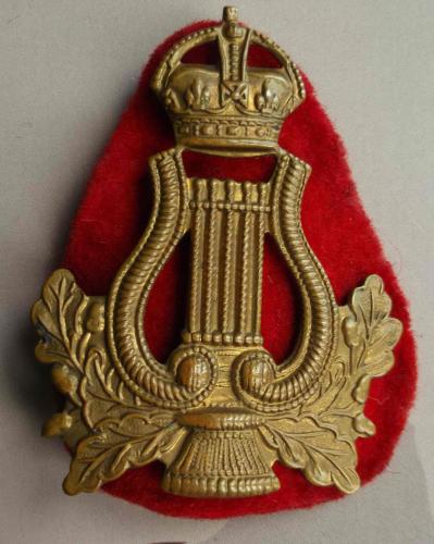 British Army Bandsmans Qualification Badge with Crown