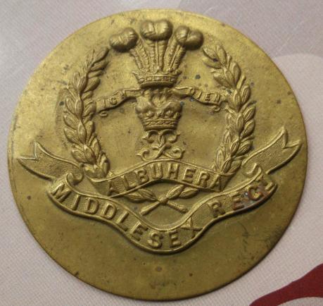 British Army Unfinished Middlesex Badge