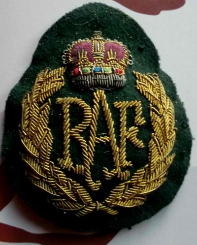 Royal Air Force Bandsmans Busby Badge EIIR