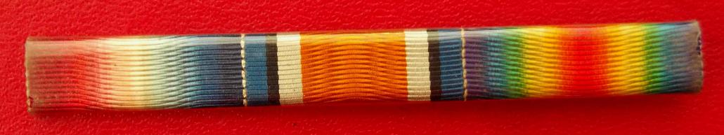 British and Commonwealth WW1 Medal Ribbon Bar