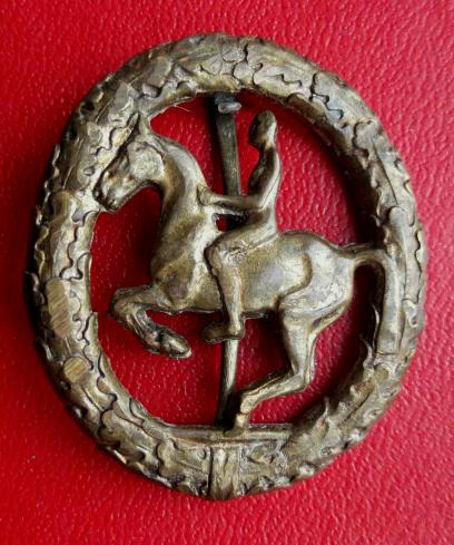 German Horse Riders Badge 1957 S & L