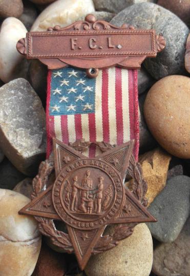 US Ladies of the GAR Membership Medal 1886