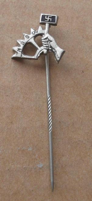 German NSBO Membership Stick Pin 