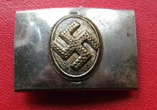 German Third Reich Patriotic Belt Buckle