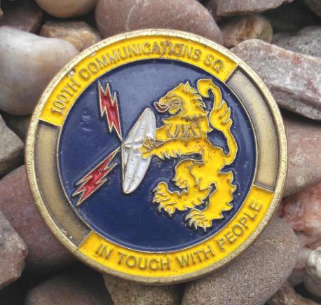 USAF in Great Britain Challenge Coin RAF Mildenhall 