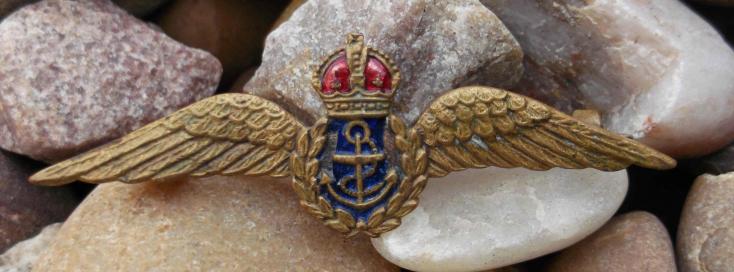 Royal Navy Fleet Air Arm Sweetheart Brooch WW2