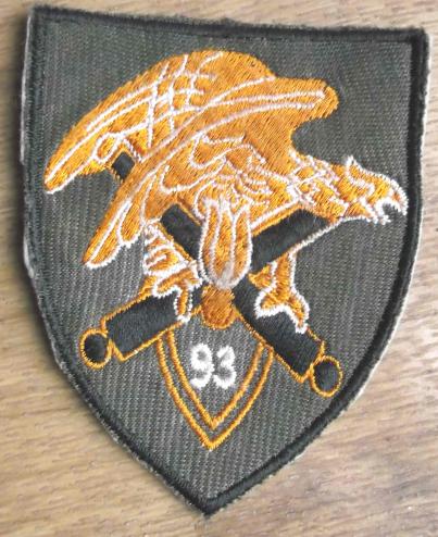 French Army 93rd Mountain Artillery Regiment Patch