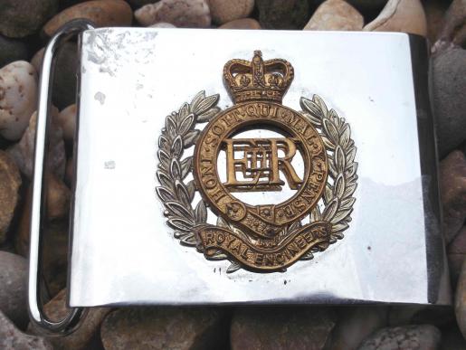 British Army Royal Engineers Belt Buckle EIIR