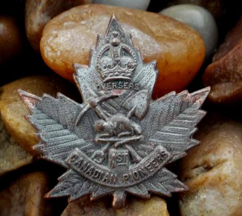 Canadian Army CEF Pioneers Sweetheart Brooch