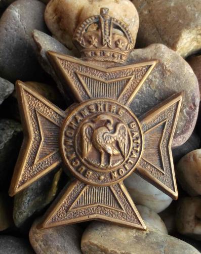 British Army Buckinghamshire Battalion Cap Badge