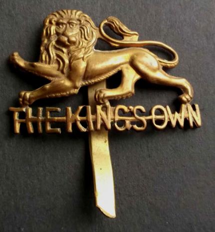 British Army King's Own Royal Regiment Lancaster Cap Badge