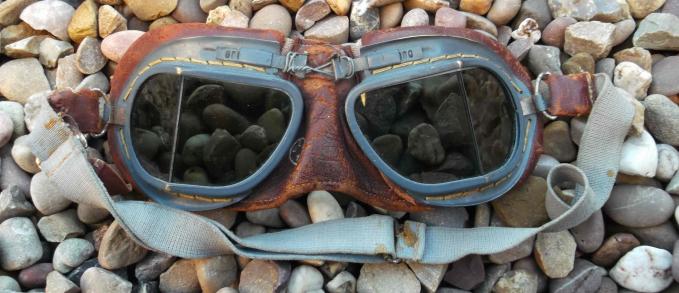 British Royal Air Force Mark VIII Goggles WW2