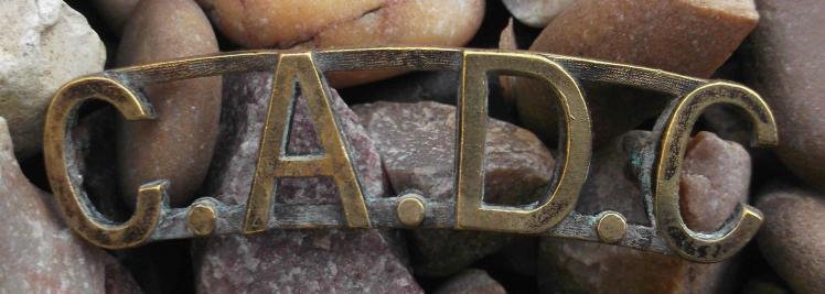 WW2 Canadian Army Dental Corps CADC Title Snipped