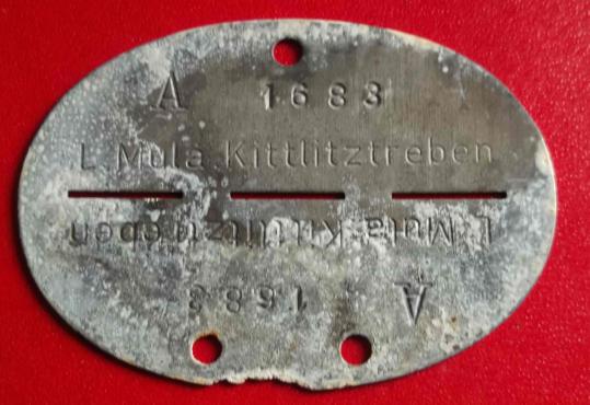 Luftwaffe Munitions Dogtag WW2