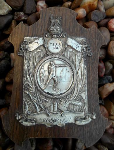 British Military Sports Award Plaque T.E.R.A. 1956