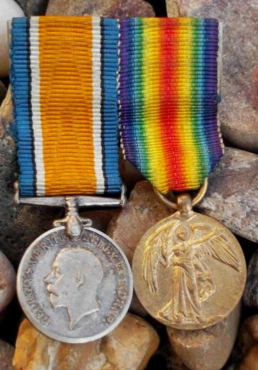 British and Commonwealth WW1 Miniature BWM and Victory Medal Pair