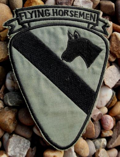 US Army Vietnam Airborne Flying Horsemen Patch Believed Reproduction