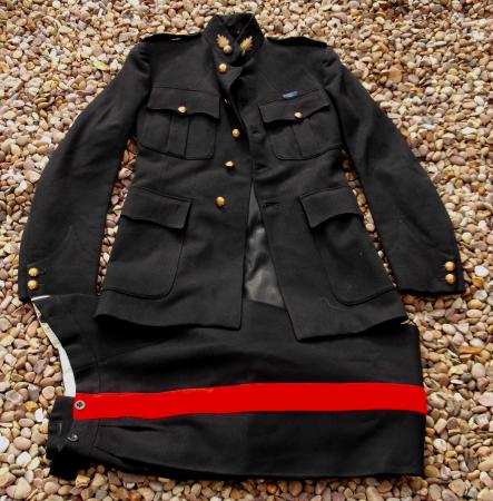 British Army Royal Artillery Officers Uniform