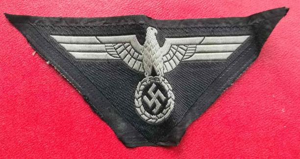 German Late War Panzer Breast Eagle