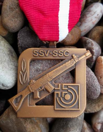 Swiss Vintage Shooting Competition Medal SSV SSC