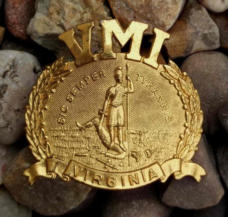 US Virginia Military Institute Cadets Cap Badge