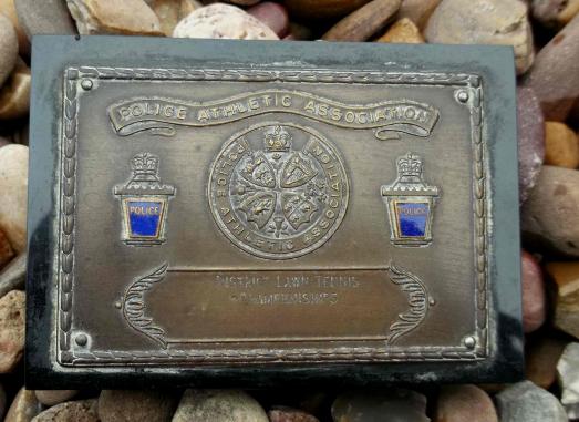 British Police Athletic Association Sports Plaque