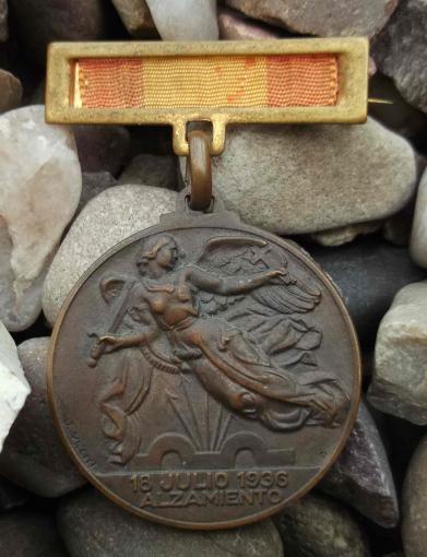 Spanish Civil War Fascist Victory Medal 